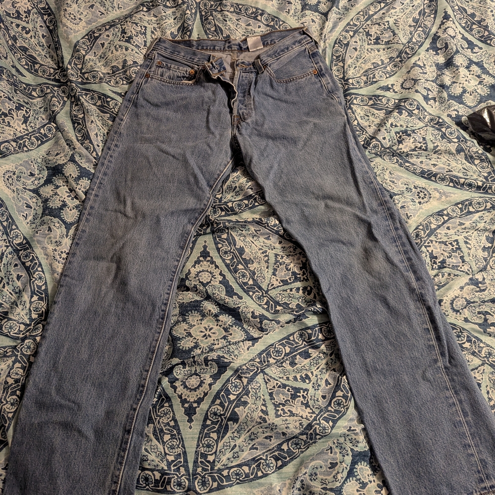 Levi's Blue Relaxed Jeans with Smooth Denim